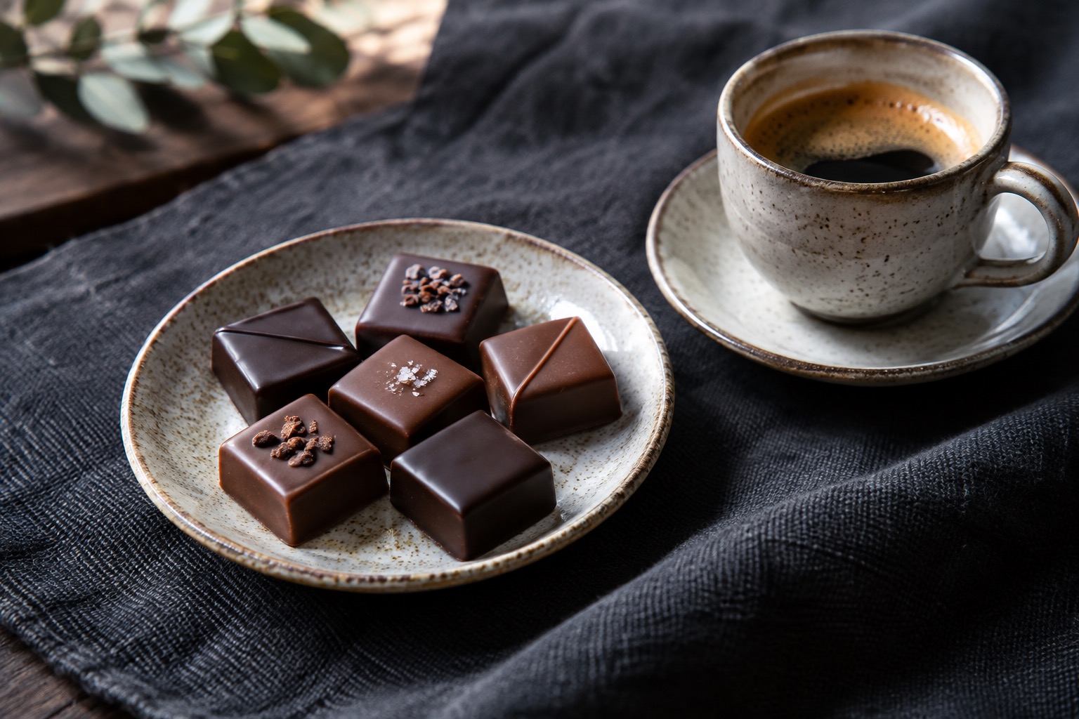 チョコレートの楽しみのイメージ